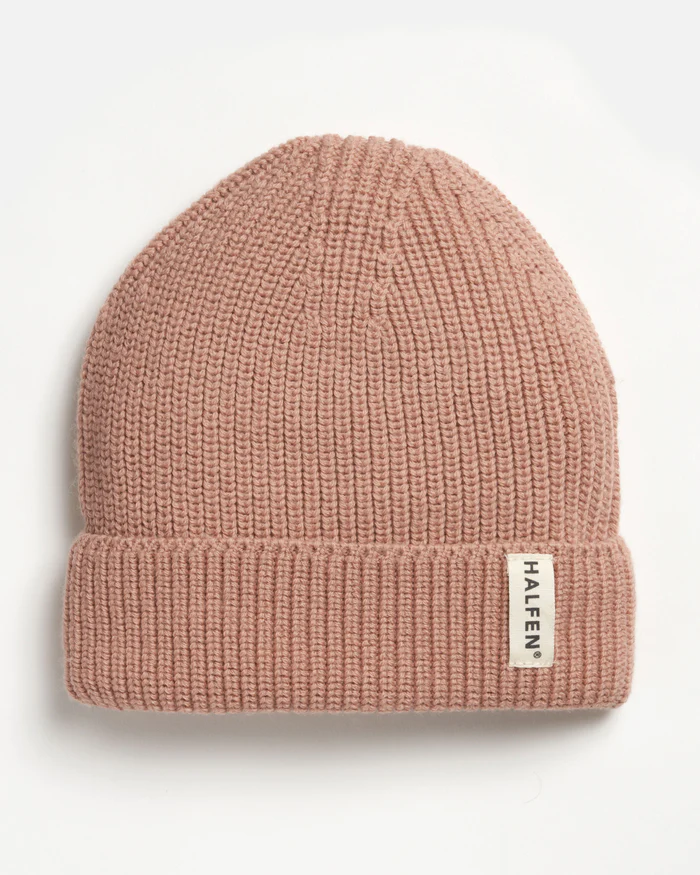 Beanie Merino rose