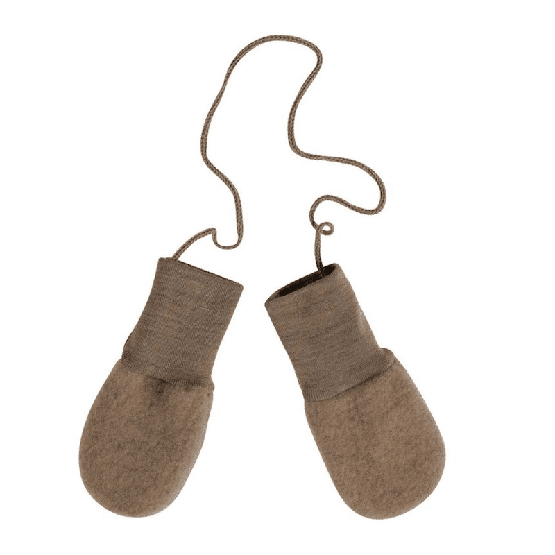 Fäustel Wollfleece walnuss