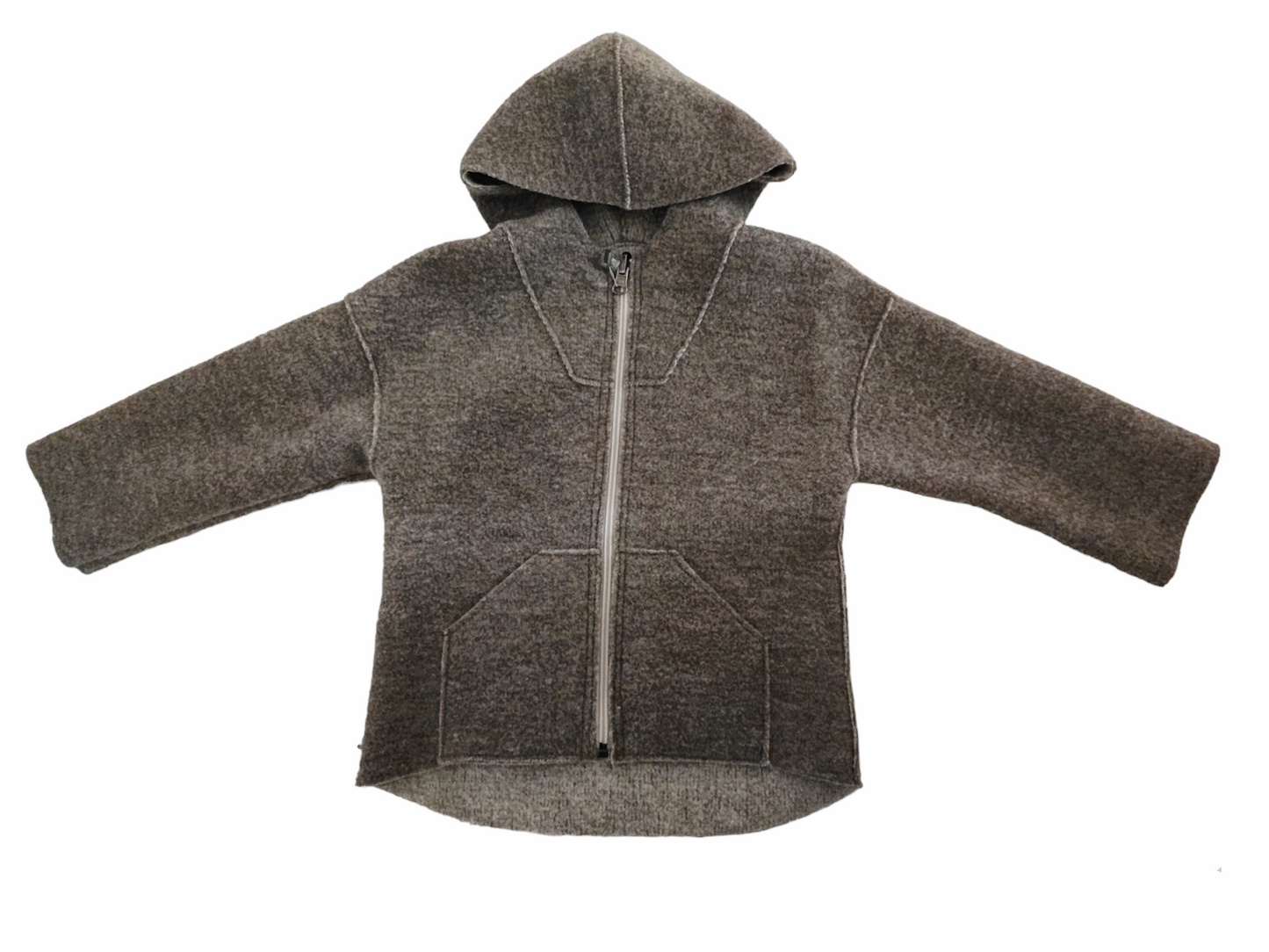 Walkjacke Übergang walnuss ohne Bündchen
