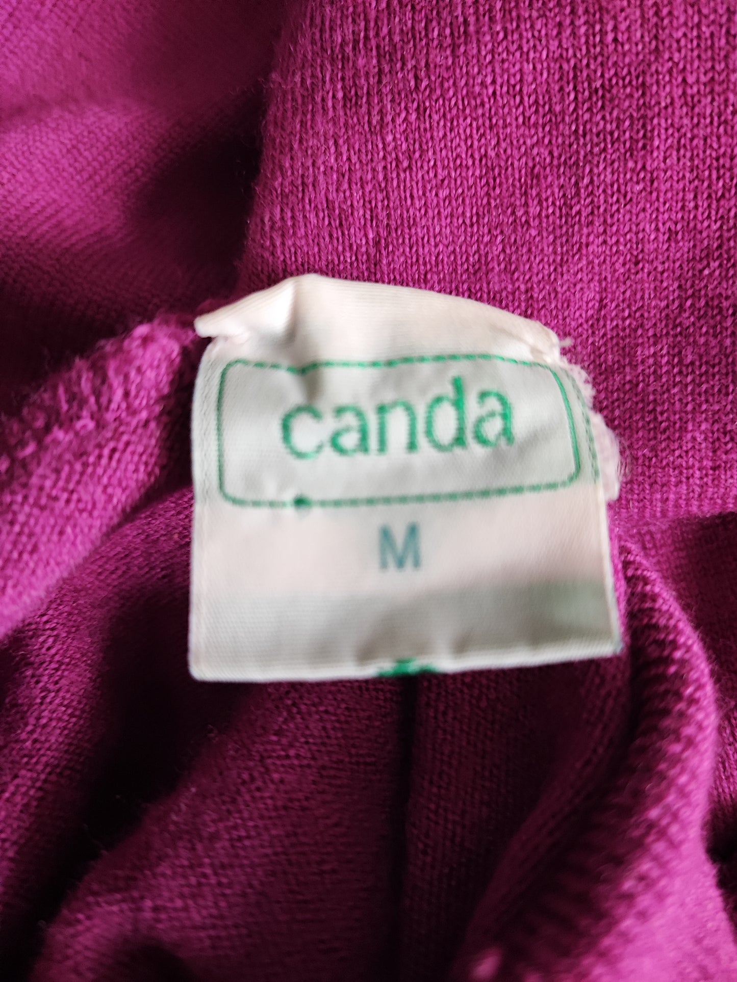 Pullover Schurwolle lila Gr. M / Modell 16