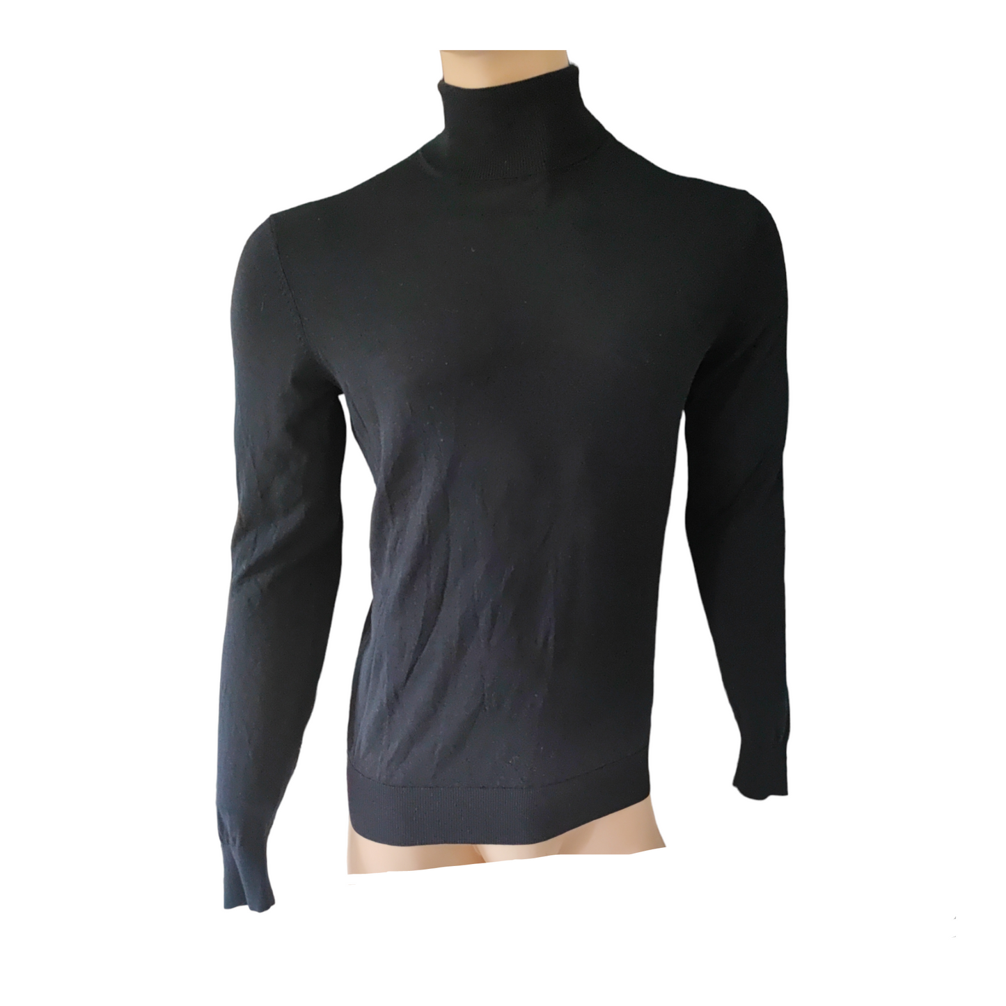 Pullover Merinowolle marine Gr. M / Modell 41