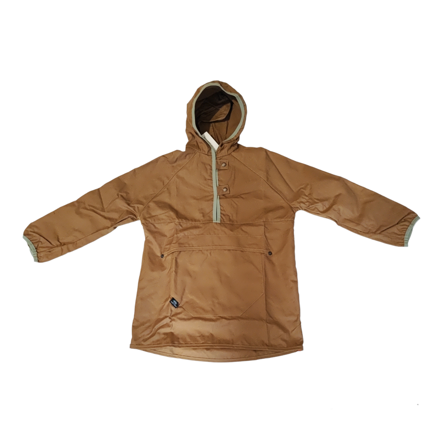Kinder Regenjacke plastikfrei Bio-Baumwolle