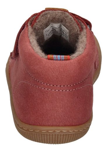 Barfuß Winterschuh Nubukleder Kirschrosa