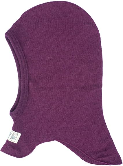 Sturmhaube Wolle/Seide beere