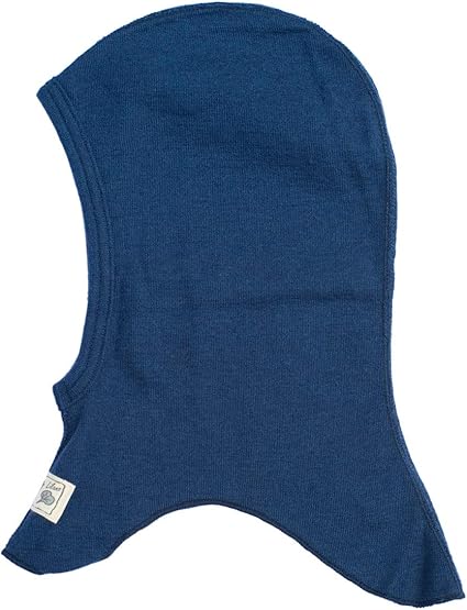 Sturmhaube Wolle/Seide marine