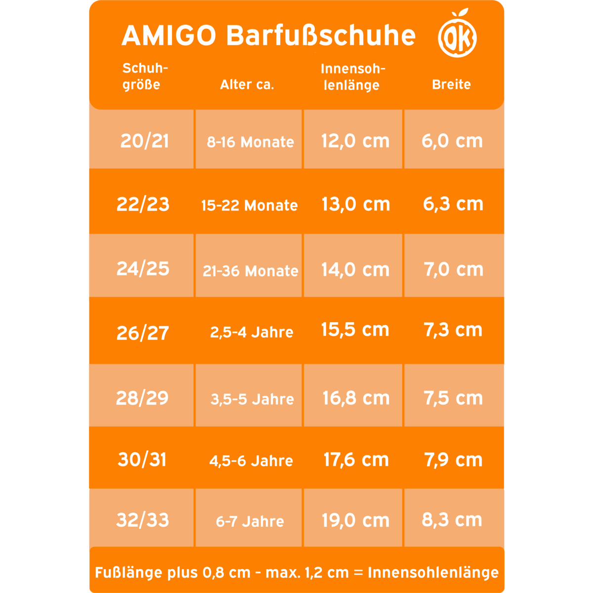 Barfußschuh Schnürer hellbraun