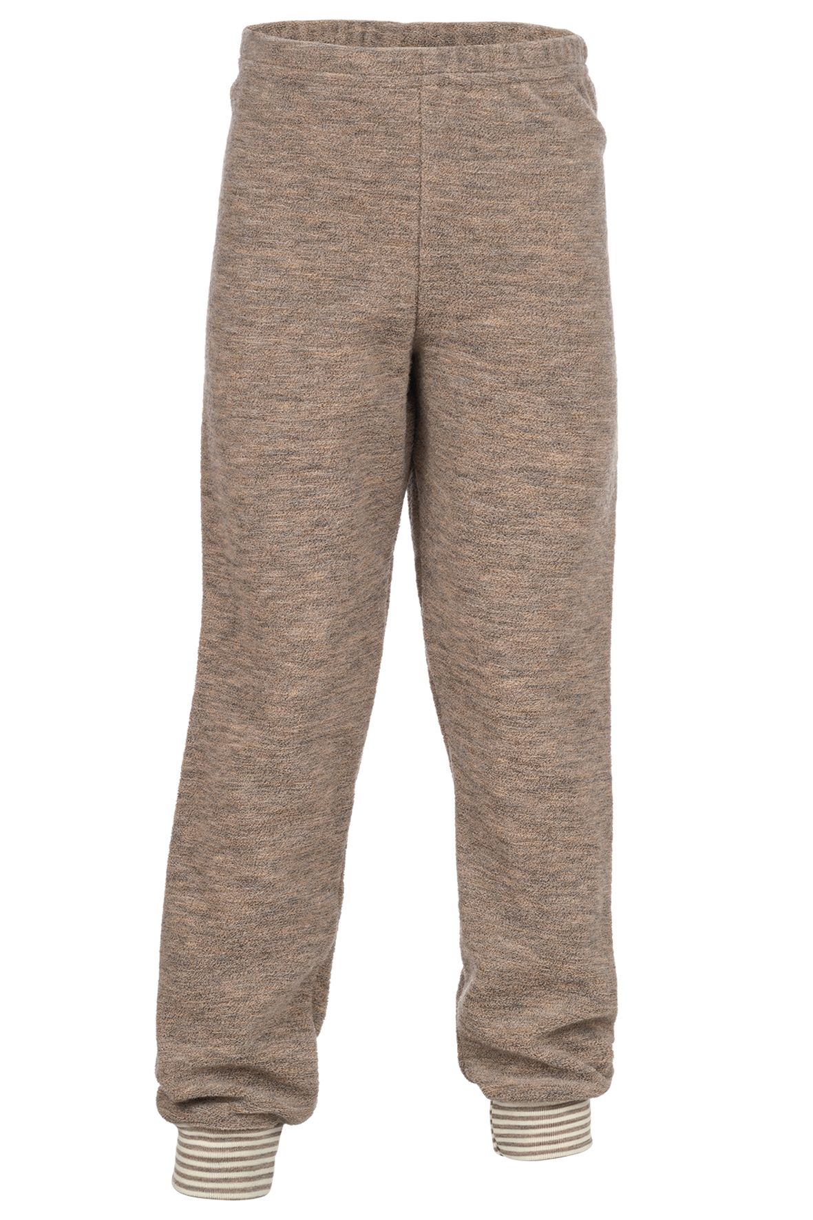 Hose Frottee walnuss/sand