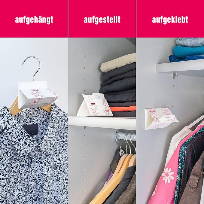 Klebefalle gegen Kleidermotten (Textilmotten) 4 Stück