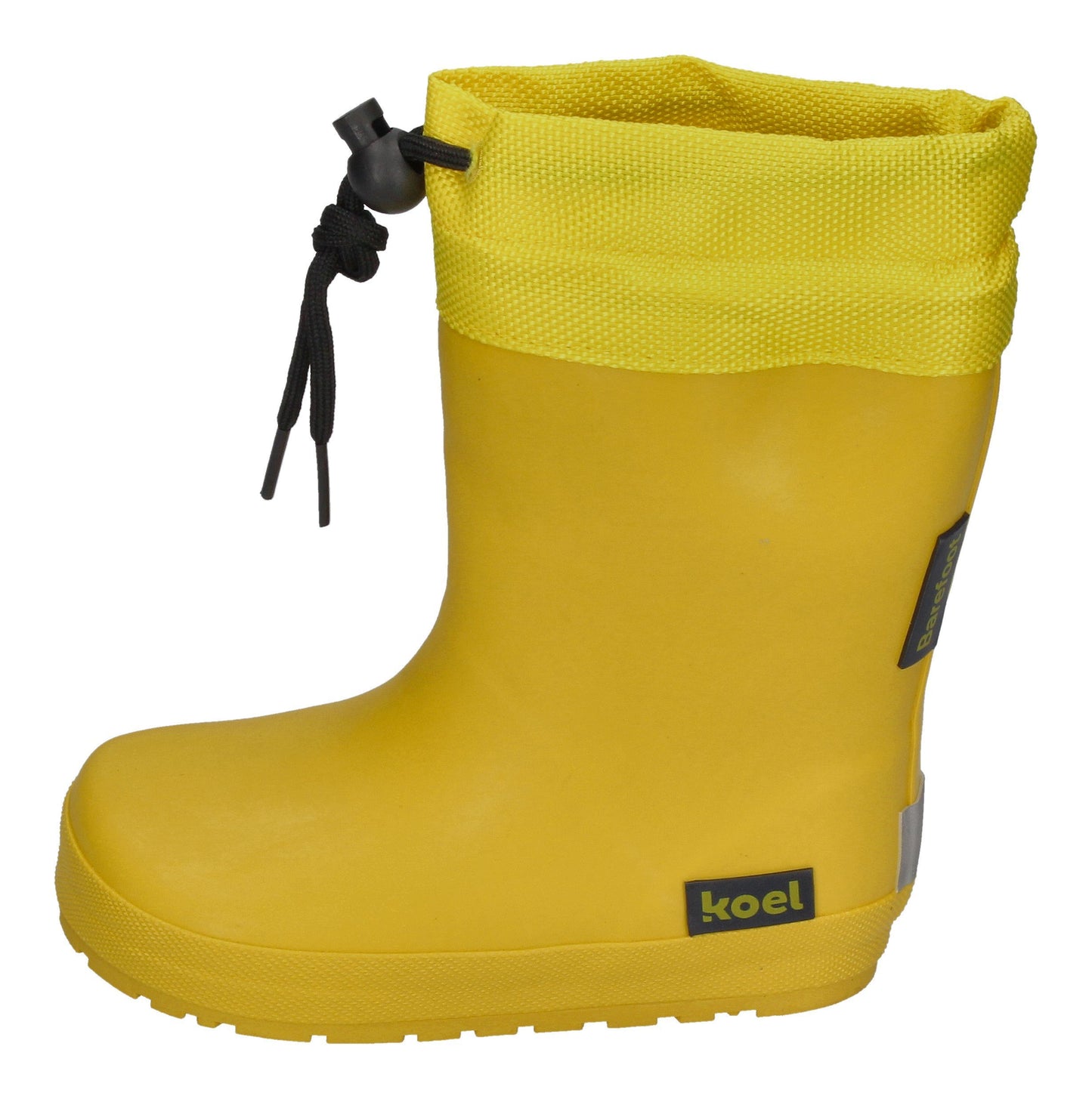 Gummistiefel Barfußschuh gelb