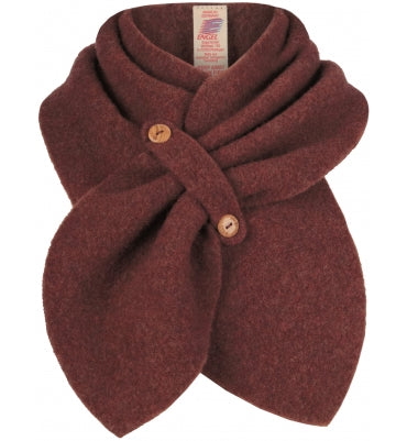 Schal Wollfleece zimt