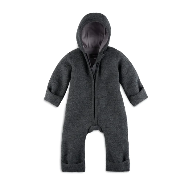 Bio Wollwalk Overall schiefer