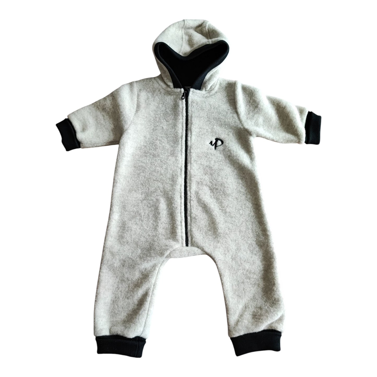 Woll-Fleece Overall natur