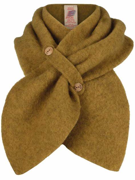 Schal Wollfleece safran