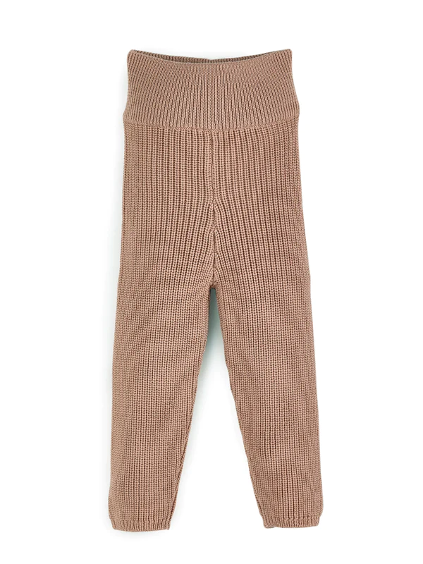 Leggings Grobstrick rose