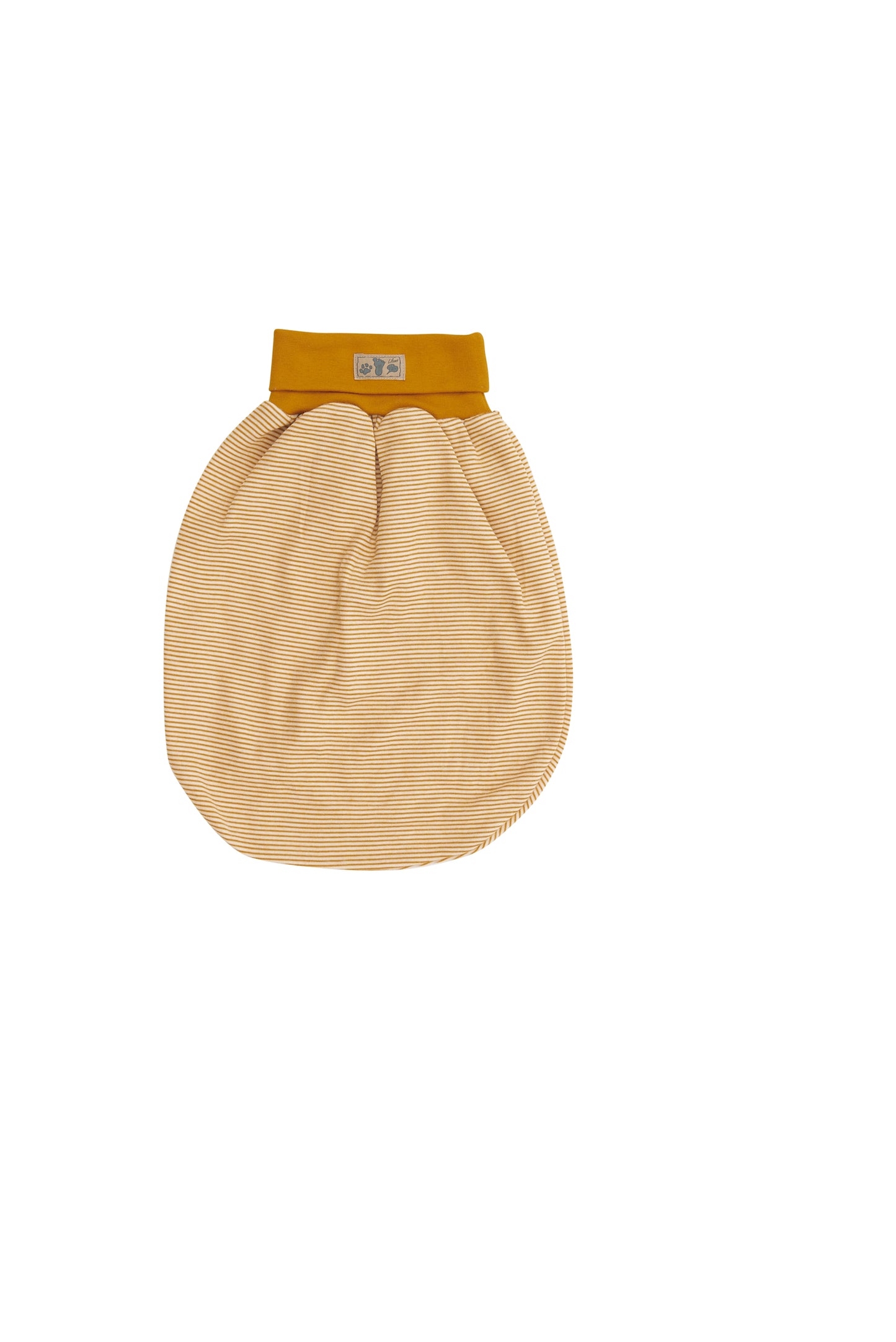 Strampelsack Wolle/Seide curry