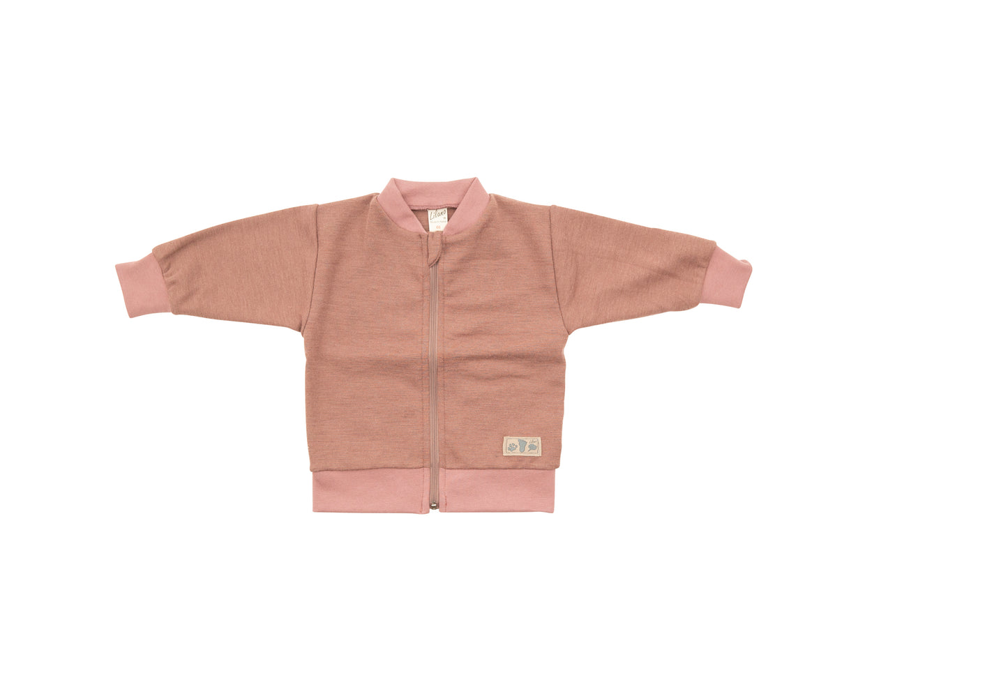 Jacke Wolle/Seide mauve