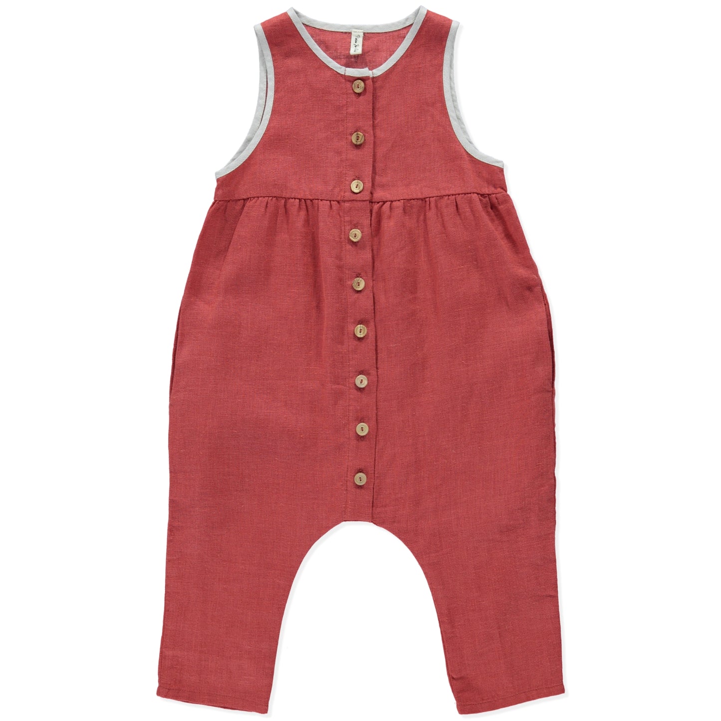 Overall Leinen terra