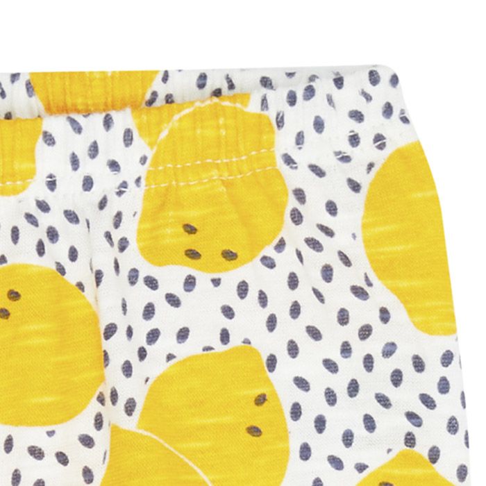 Shorts Bloomer Bio Baumwolle Zitrone