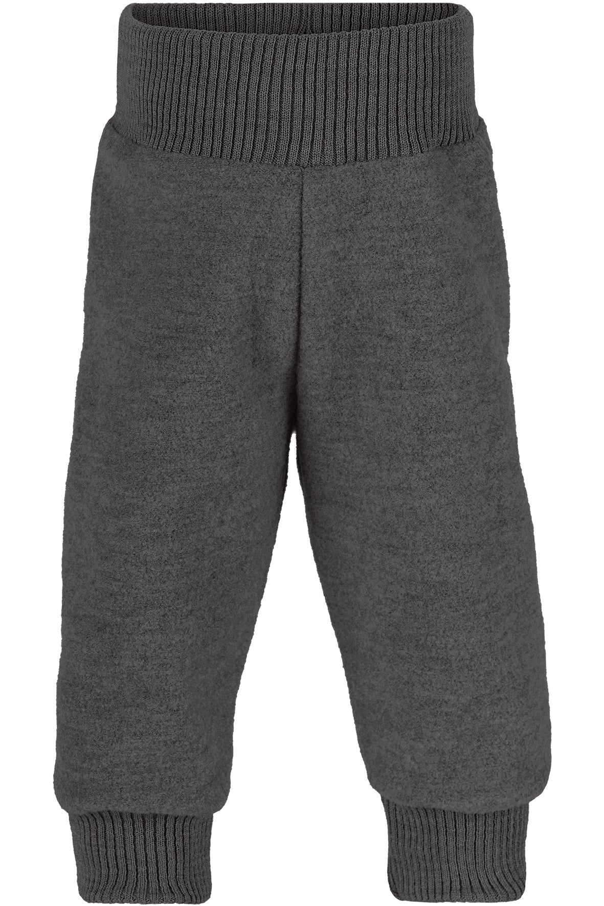 Walkhose Schurwolle lavagrau