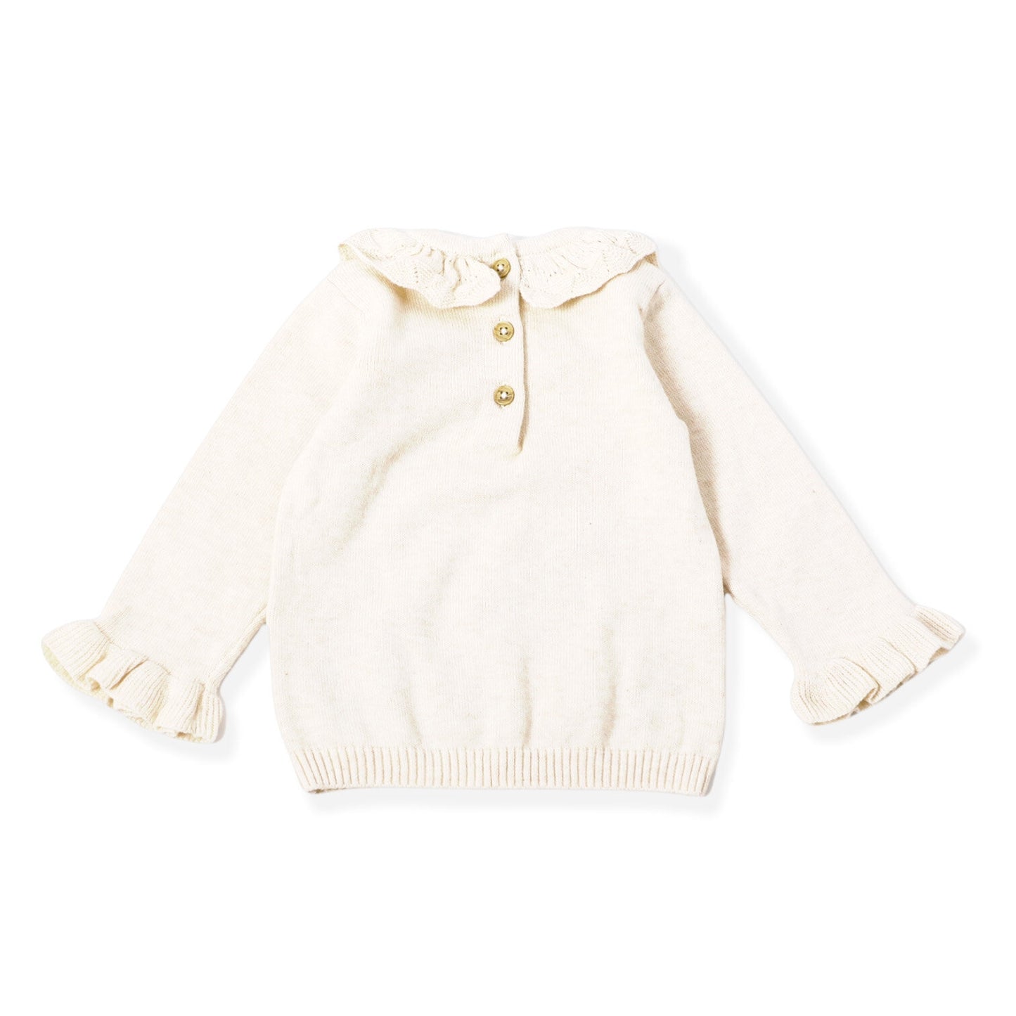 Strick-Pullover, Bio-Baumwolle Igel B-Ware