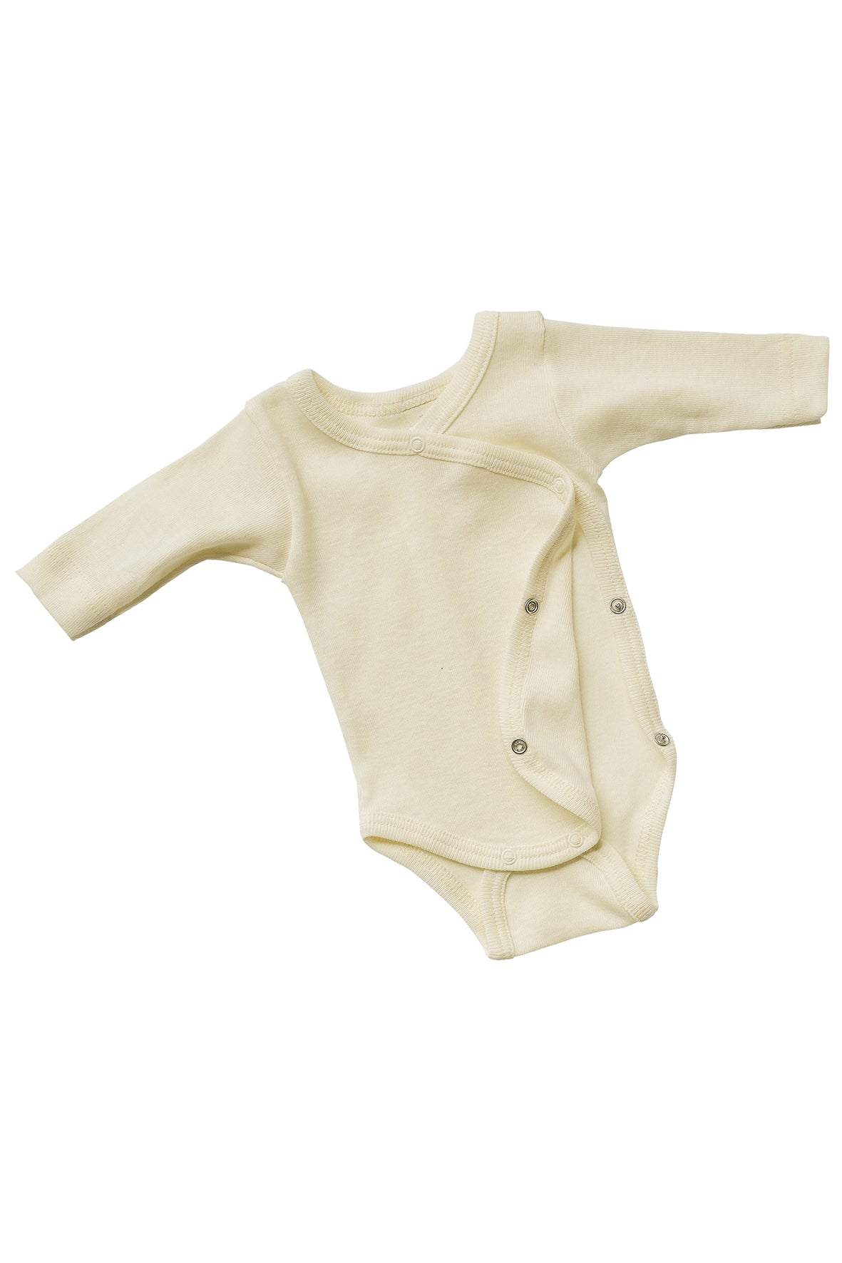 Wickelbody Wolle/Seide natur