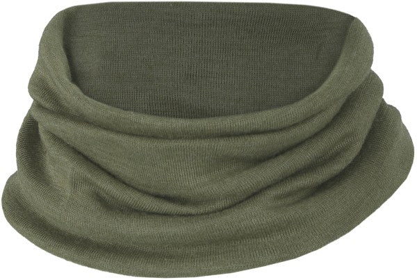 Schlauchschal Loop Wolle/Seide olive