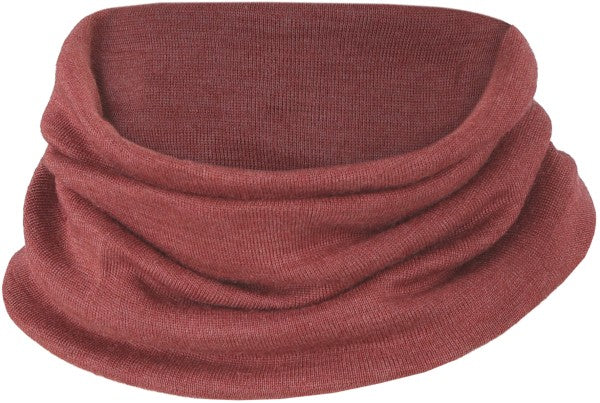 Schlauchschal Loop Wolle/Seide kupfer