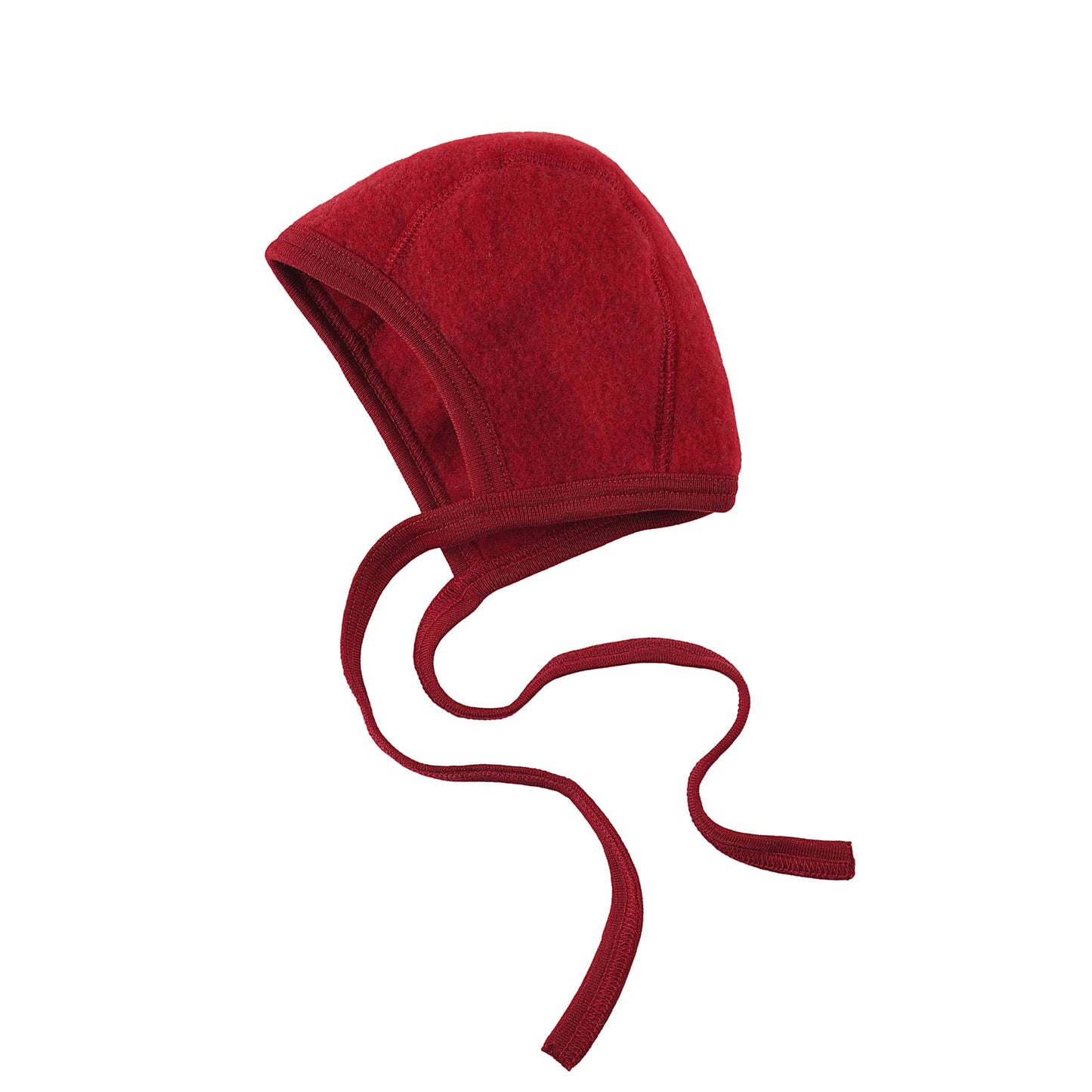 Woll-Fleece Häubchen rot