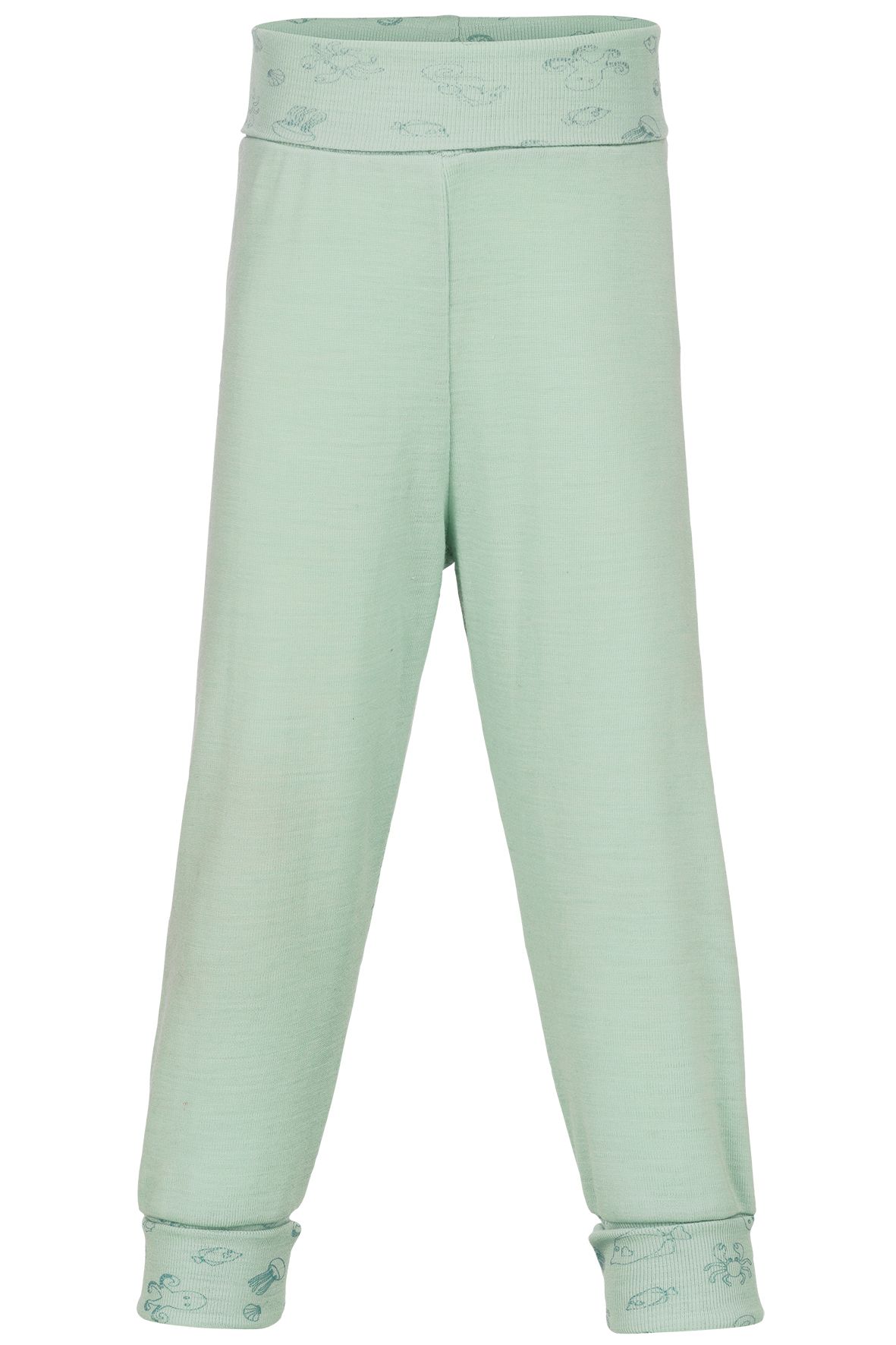 Hose Wolle/Seide mint