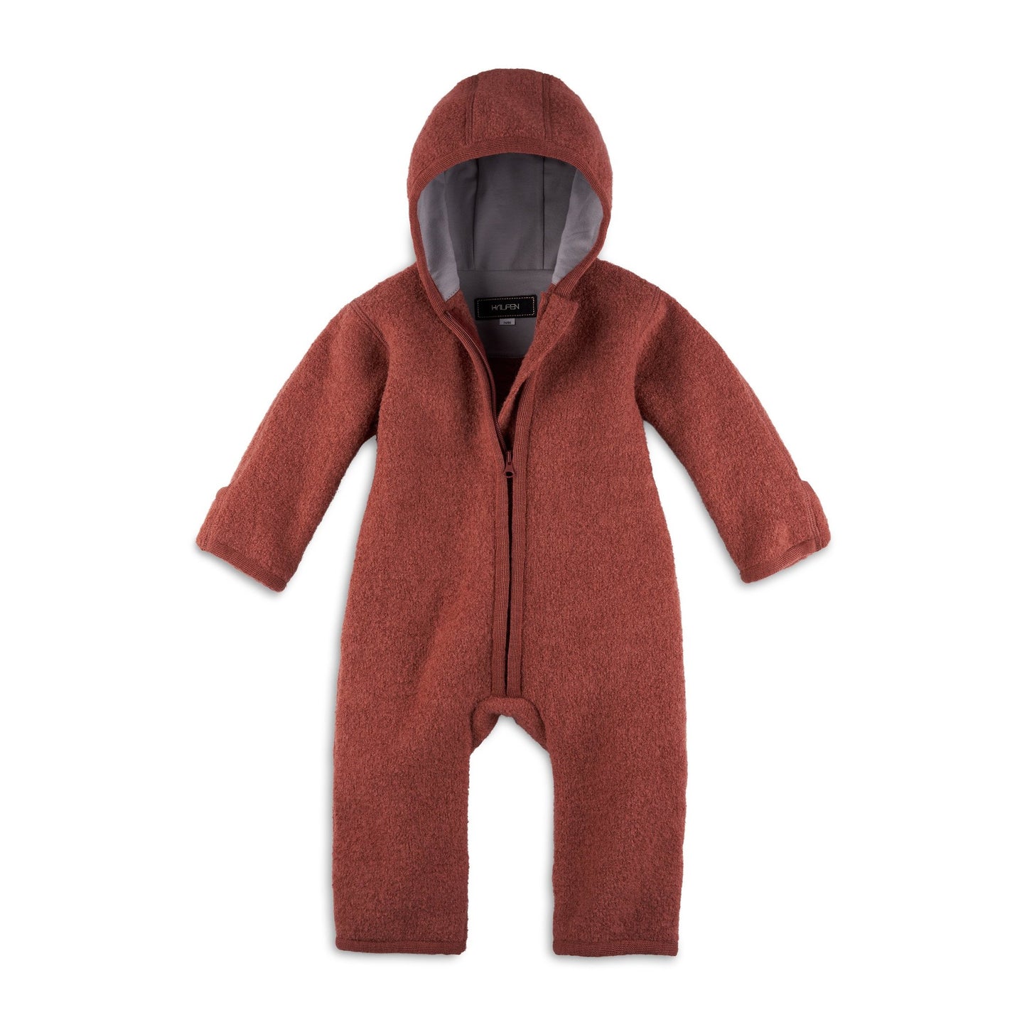 Bio Wollwalk Overall marone