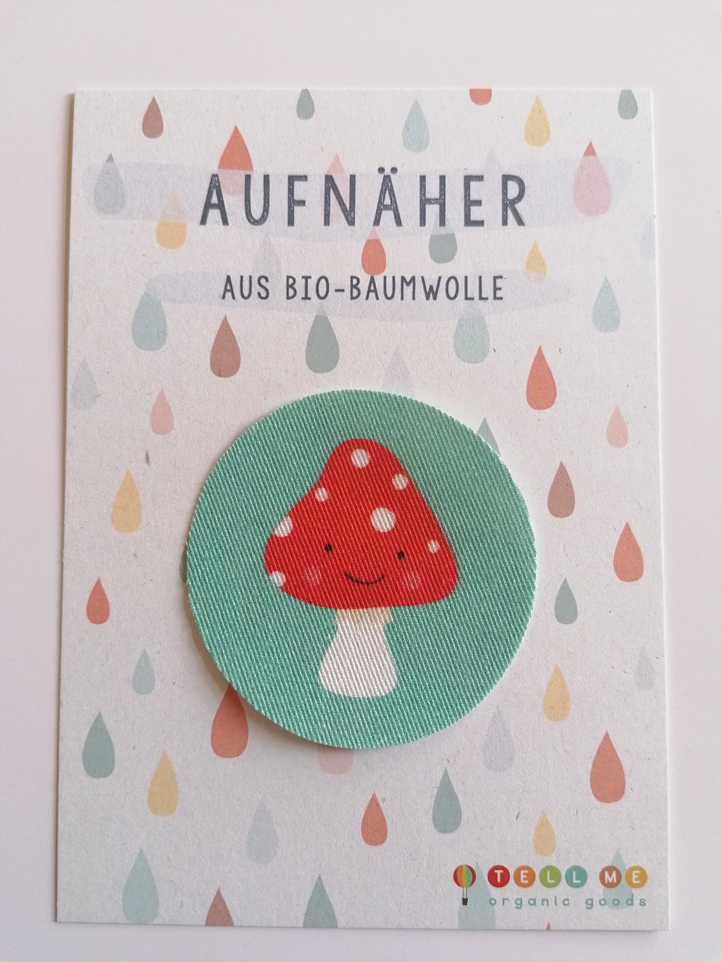 Aufnäher aus Bio-Baumwolle
