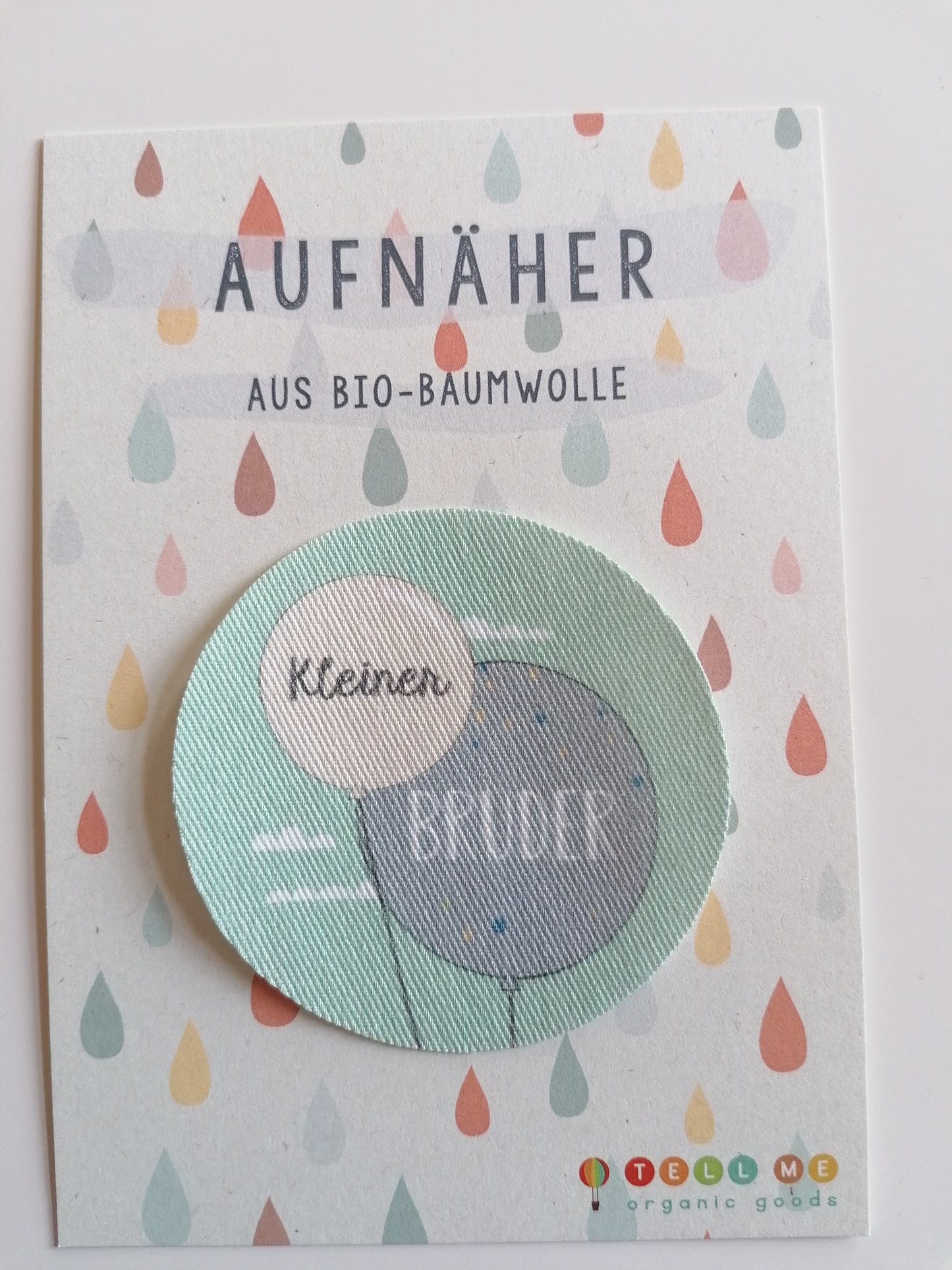 Aufnäher aus Bio-Baumwolle