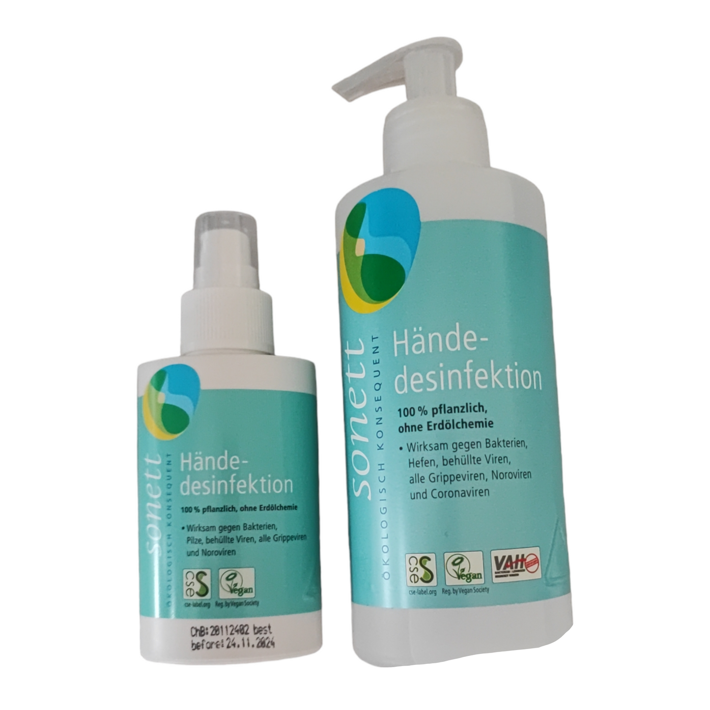 Händedesinfektion pflanzlich