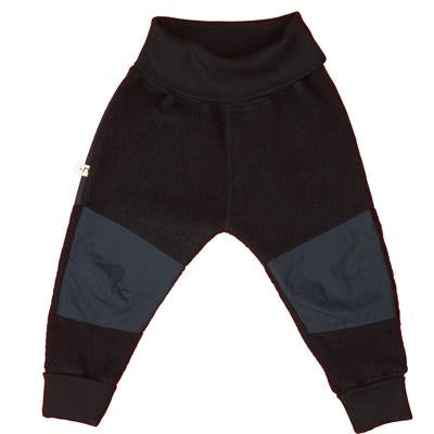 Woll-Fleece Matsch Hose mit Patches