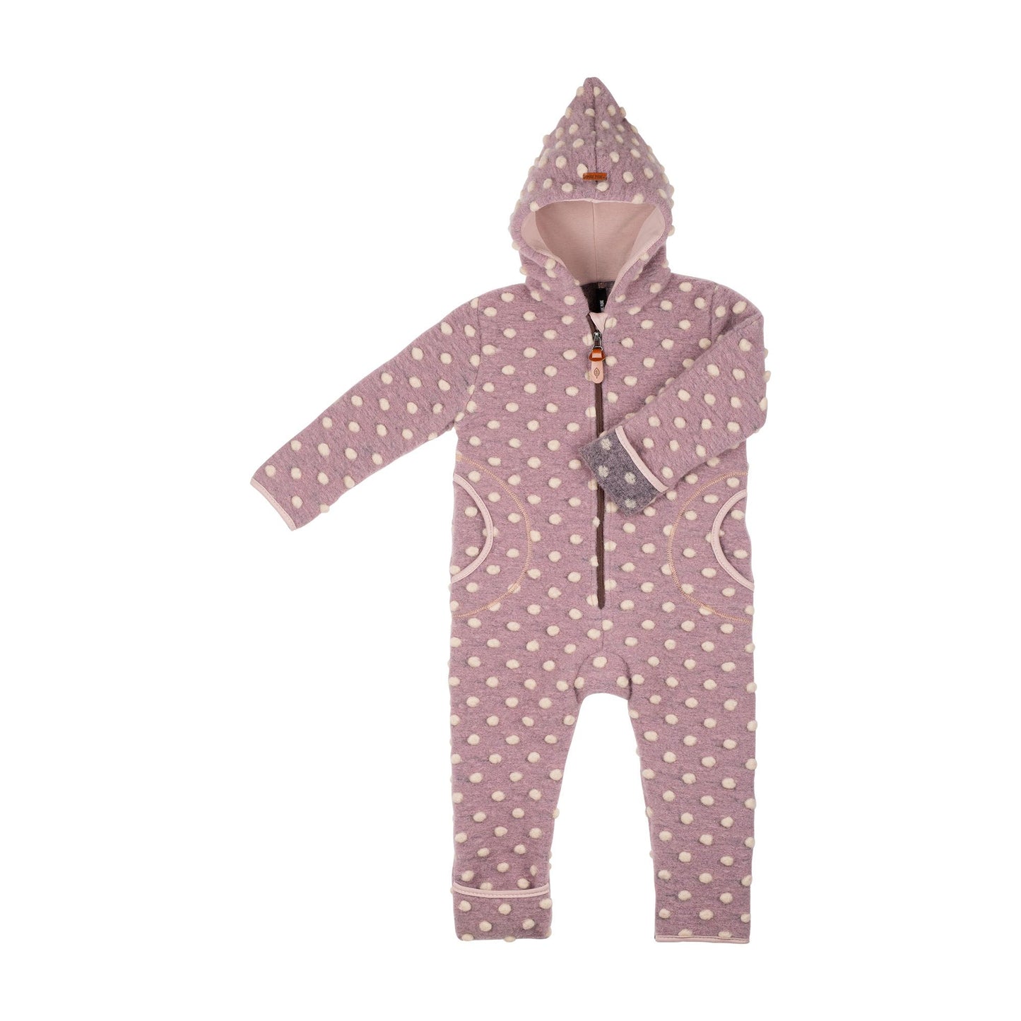Overall Walk/Baumwolle, dünn Popcorn mauve