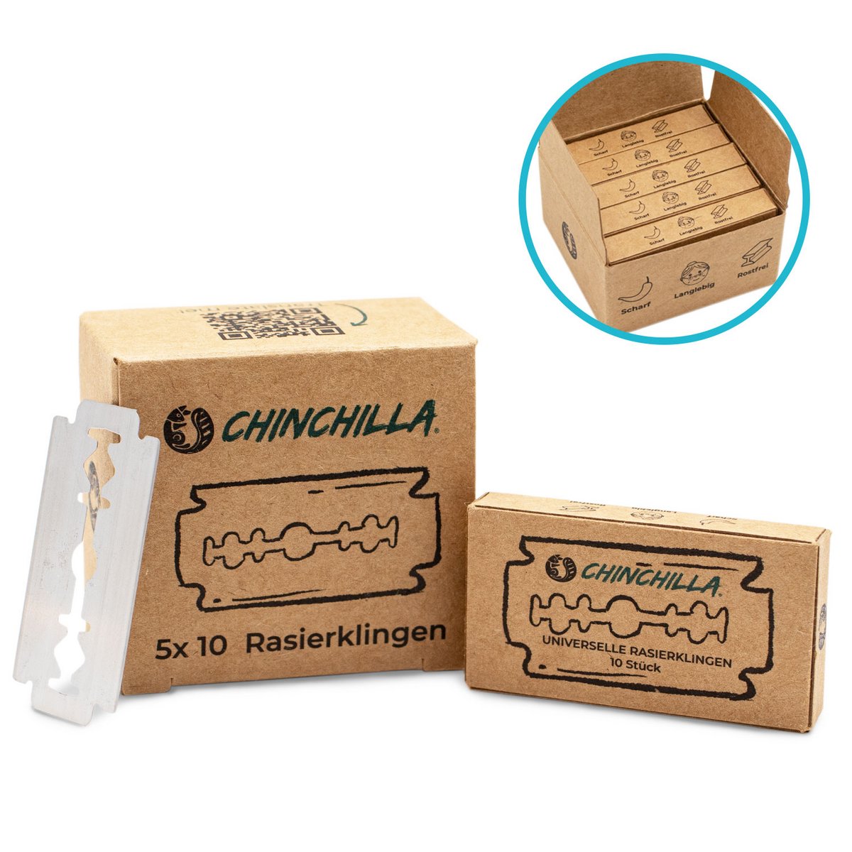 Rasierklingen 50er Pack