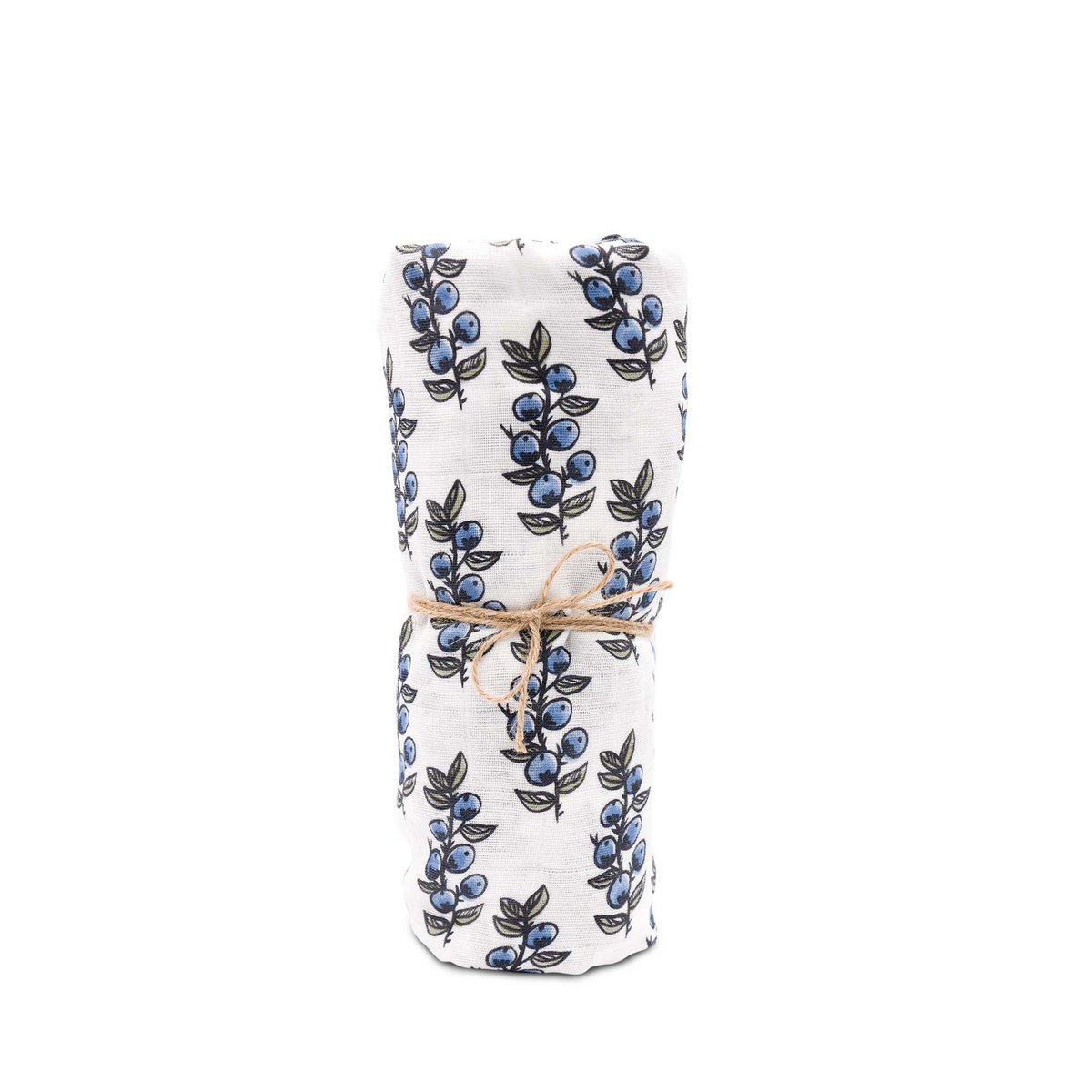 Musselin Tuch Bio Baumwolle Blaubeere