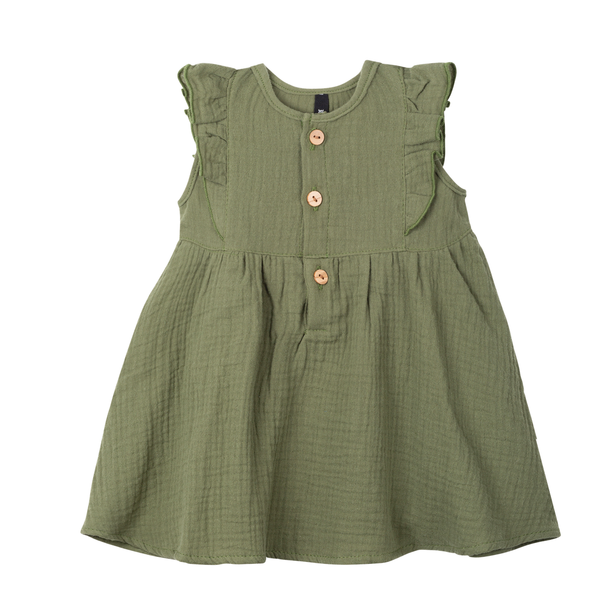 Kleid Musselin dill