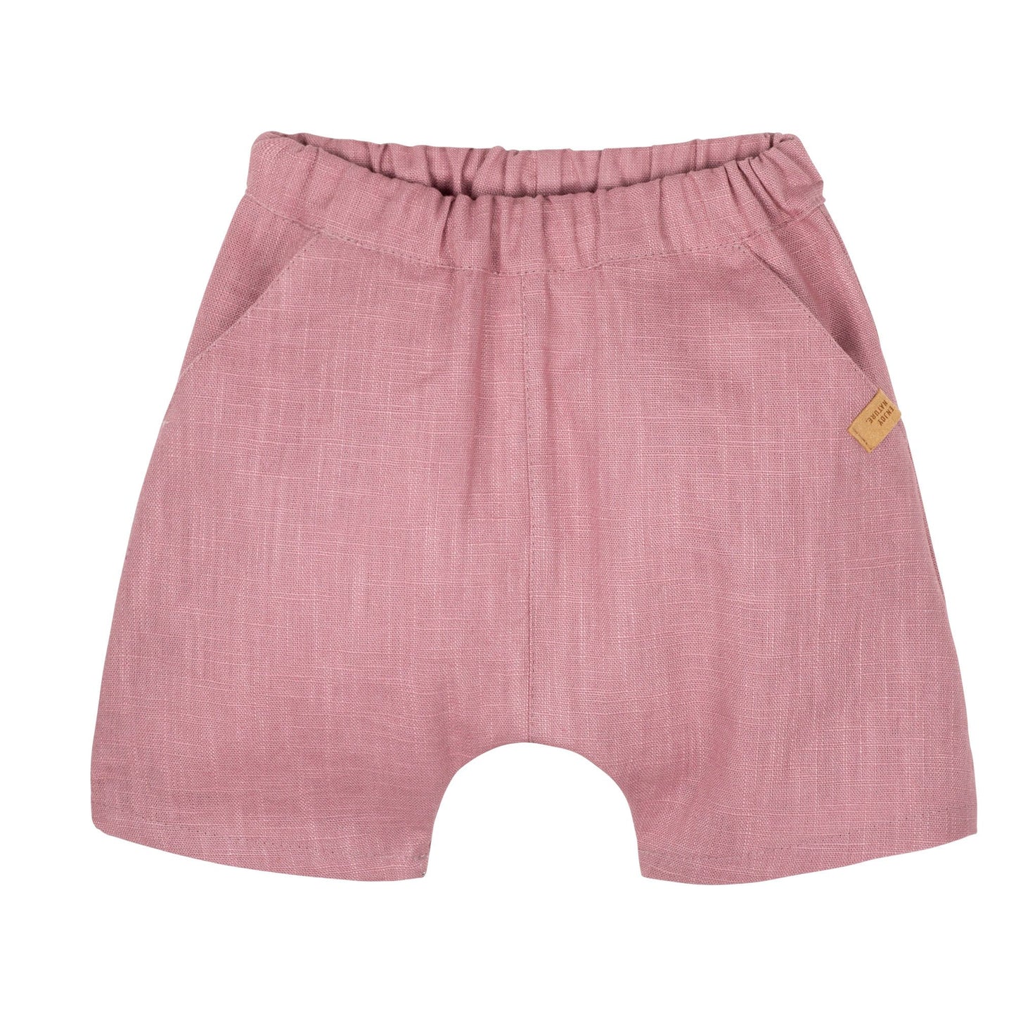 Shorts Leinen rose