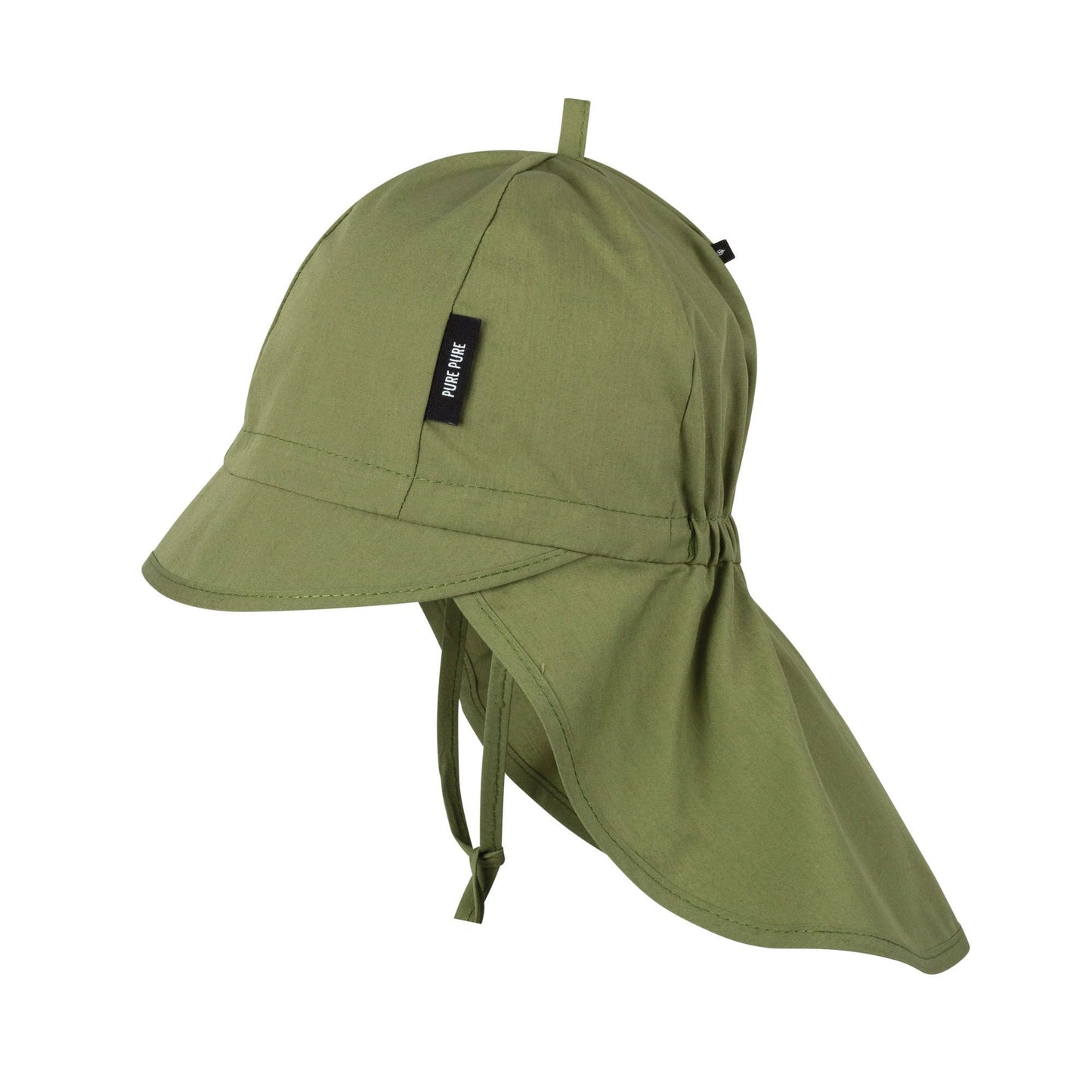 Kappe UV-Schutz 50+ mit Band dill