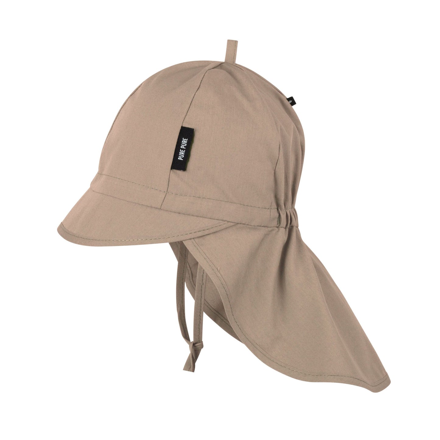 Kappe UV-Schutz 40+ mit Band düne