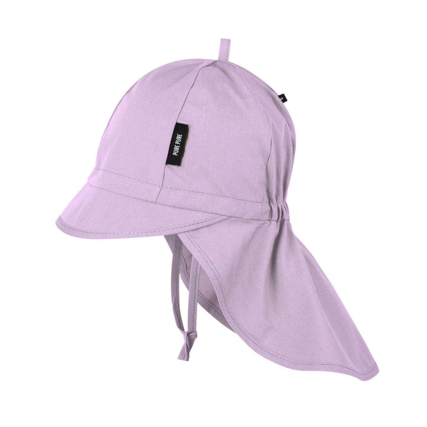 Kappe UV-Schutz 25+ mit Band lavendel