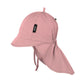 Kappe UV-Schutz 50+ mit Band rose