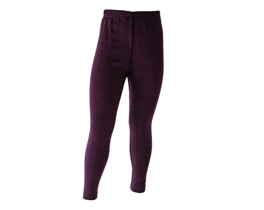 Jogpants Schurwolle lila melange