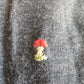 Pullover Merinowolle anthrazit Gr. L / Modell 27