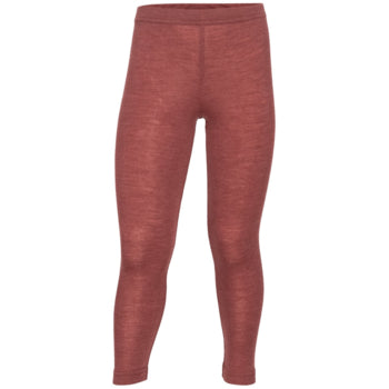 Leggings Wolle/Seide kupfer