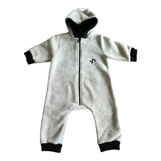 Woll-Fleece Overall natur