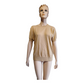 Pullover Schurwolle hellbraun Gr. XL / Modell 105