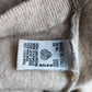 Pullover Schurwolle creme Gr. S/M / Modell 36