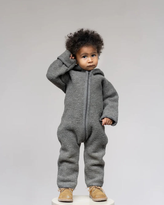 Wollwalk Overall walnuss